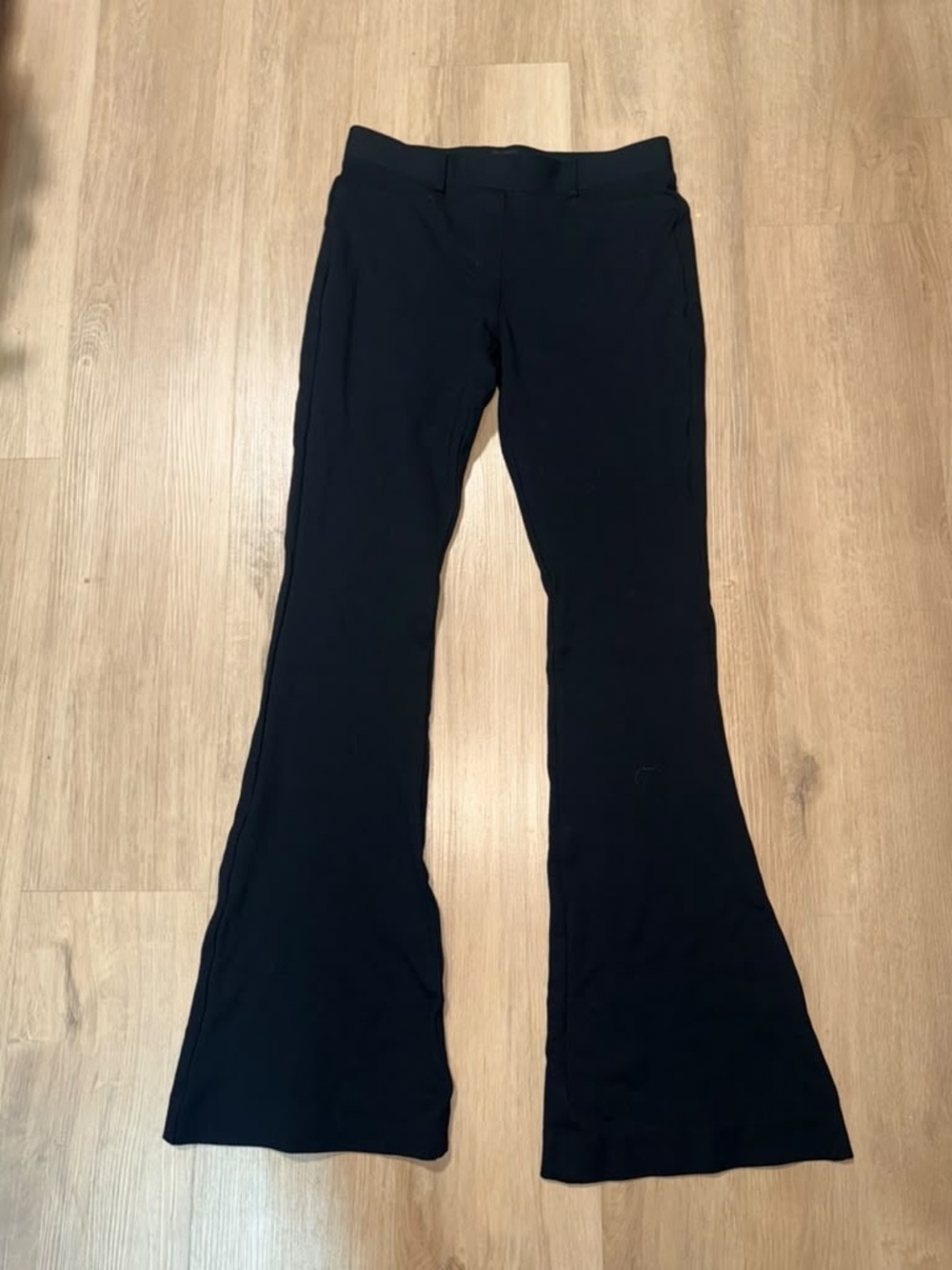 Express Black Boot-Cut Flare Pants